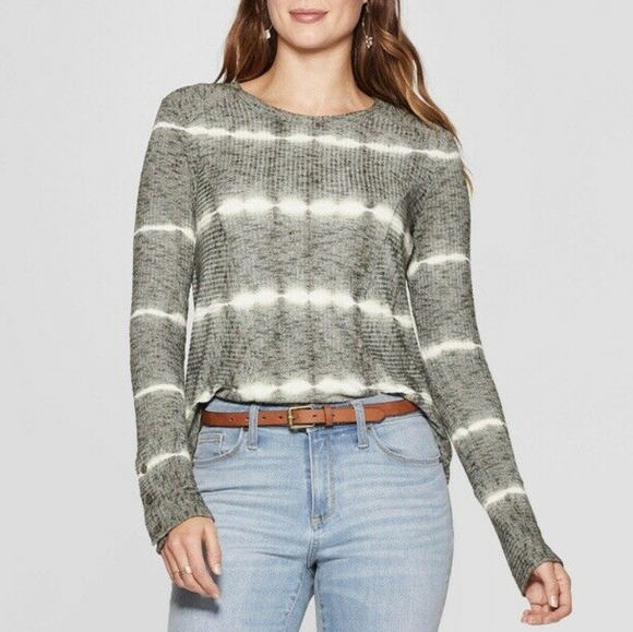 Knox Rose Tops - XXL Knox Rose Knit Top - Tie Dye Style